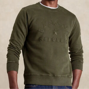 NWOT BR Factory Logo Garment Dyed Sweatshirt